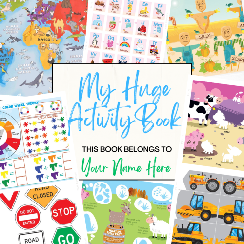 My Huge Activity Book (169 pages)